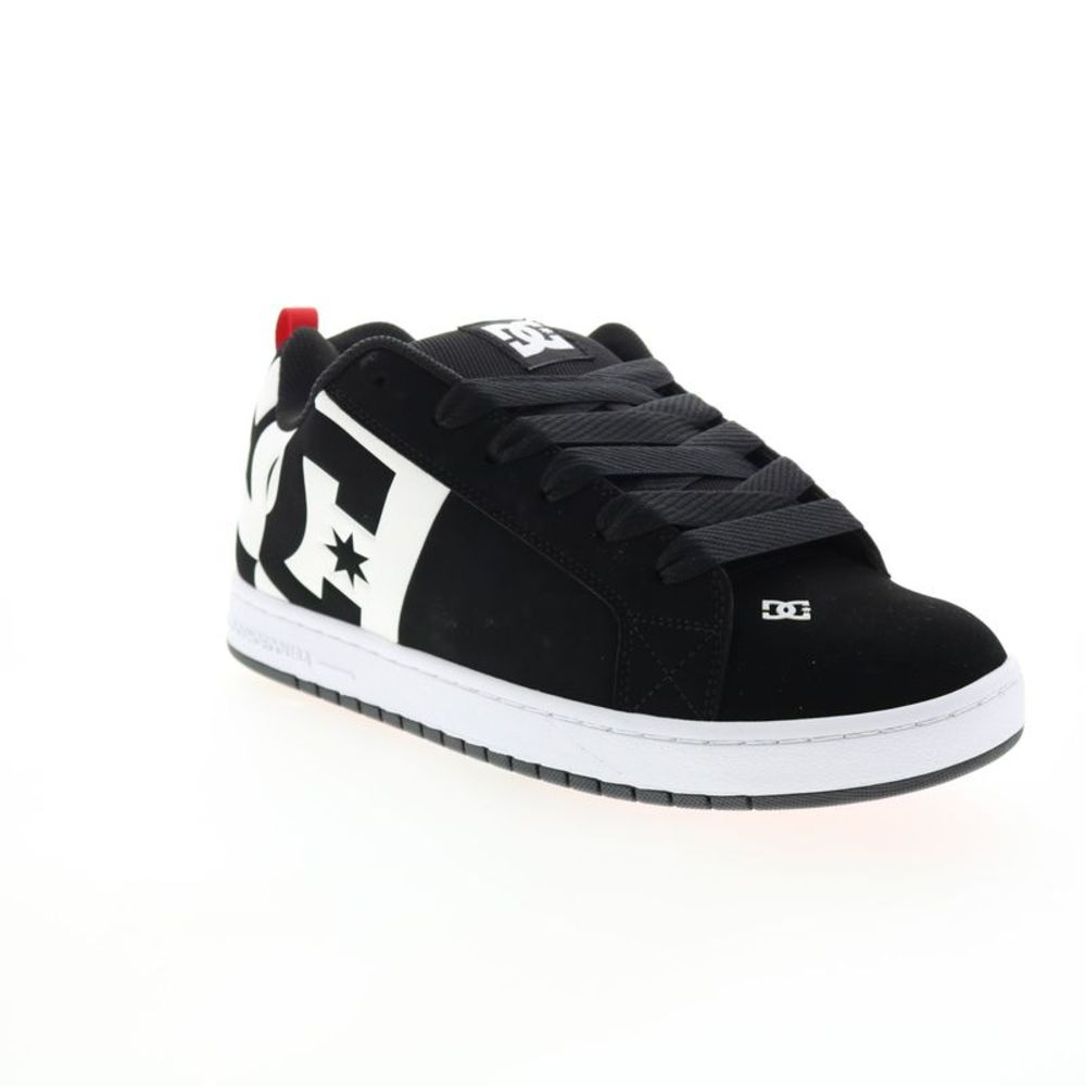 DC Mens Court Graffik SQ Black Shoes (NWOT) - Picture 2 of 7